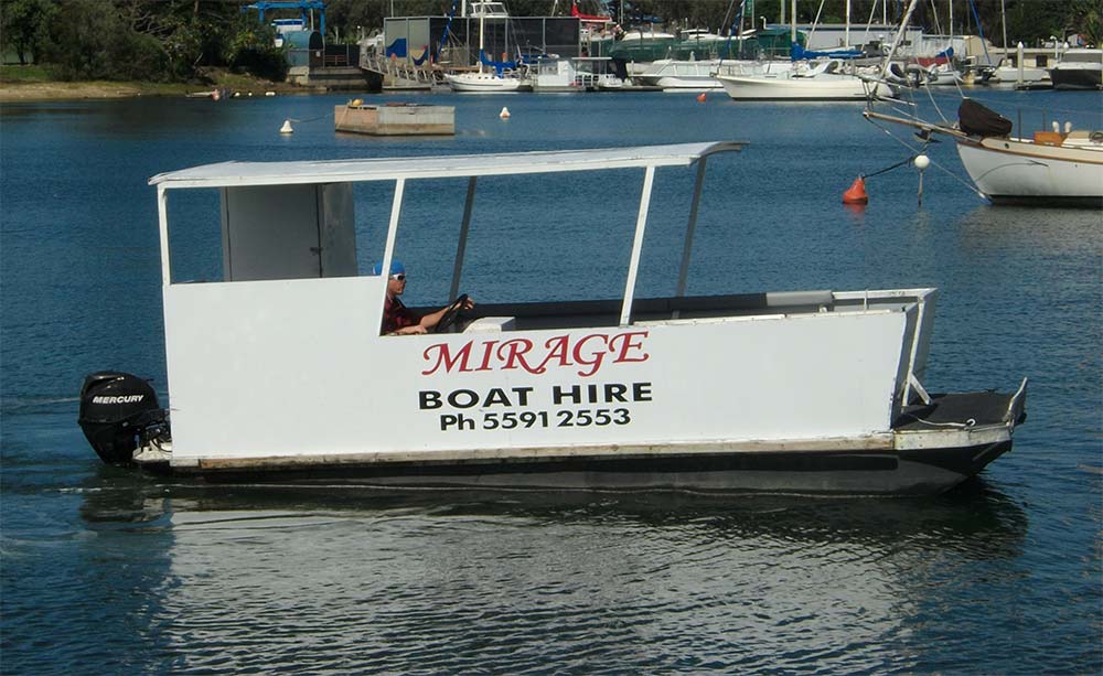 prices - mirage boat hire on the gold coast
